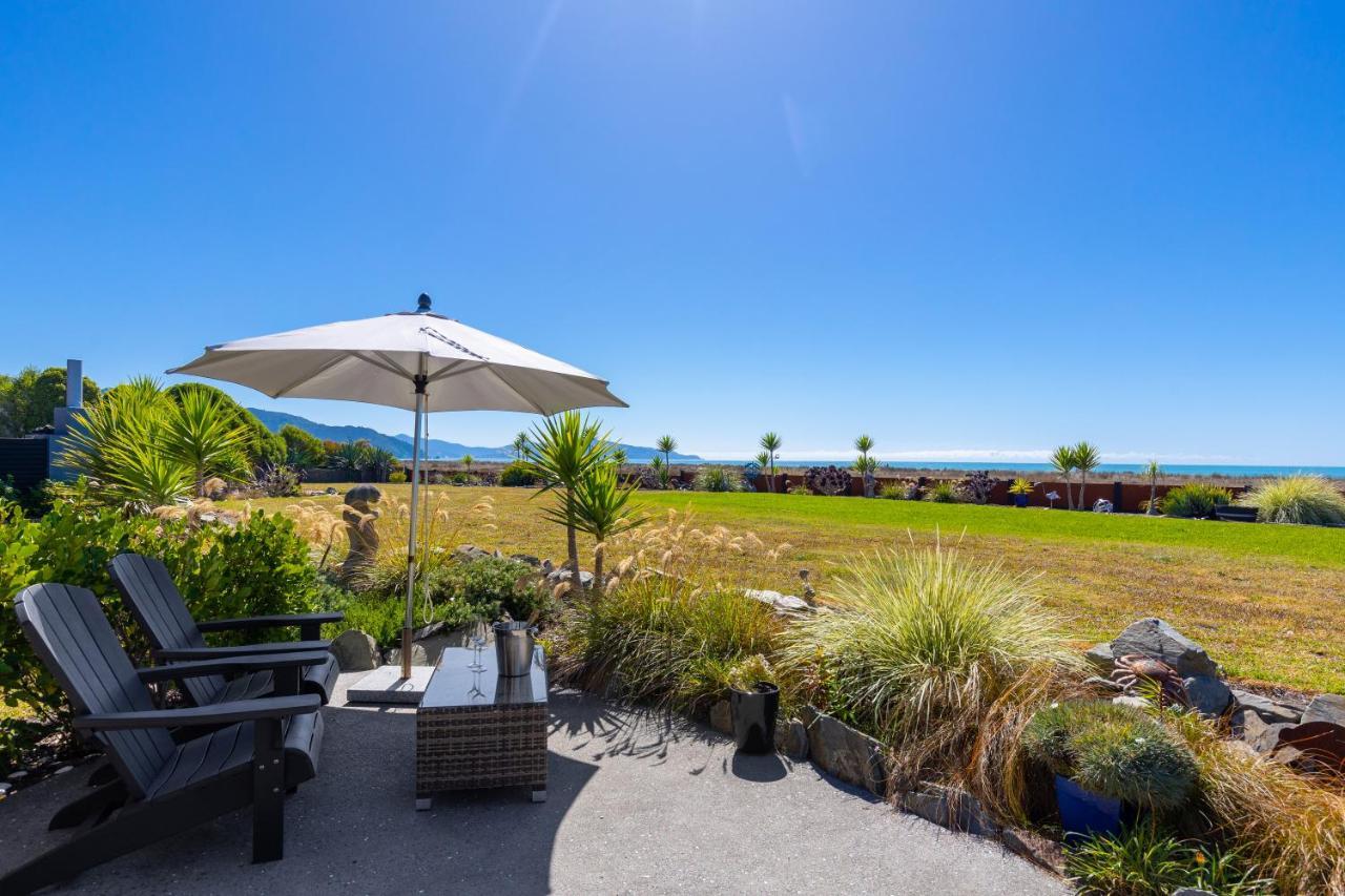 Ocean View Beachfront Apartment Blenheim Exterior foto