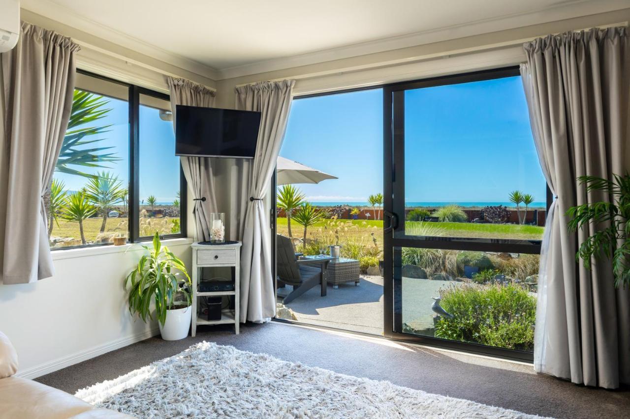 Ocean View Beachfront Apartment Blenheim Exterior foto
